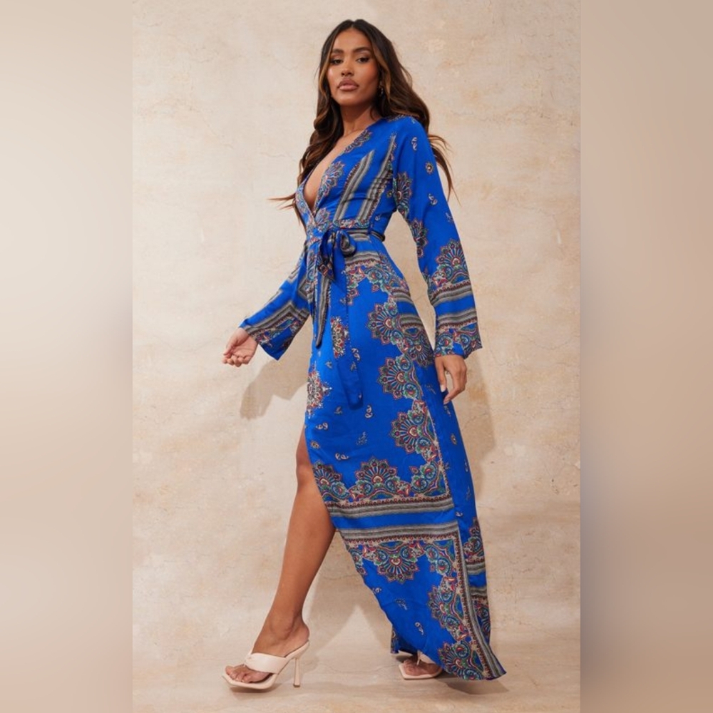 Pretty Little Thing Royal Blue Dress